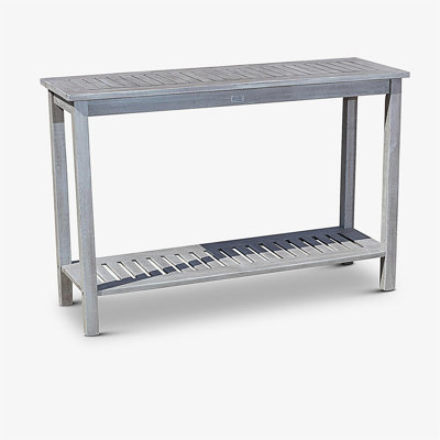 Eucalyptus Console Table, Silver Grey