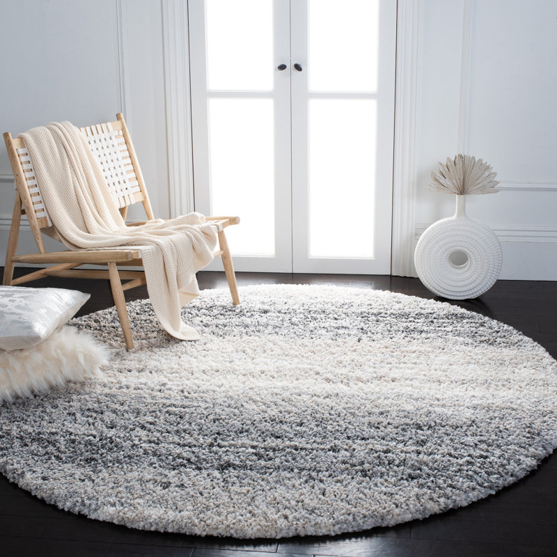 Marvi 800 Performance Abstract Rug, Round 8'