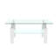 Table basse blanche