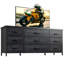 Meuble télé pour commode pour la chambre à coucher, commode longue, commode pour chambre à coucher de 47,2 po Bouchette-67573648