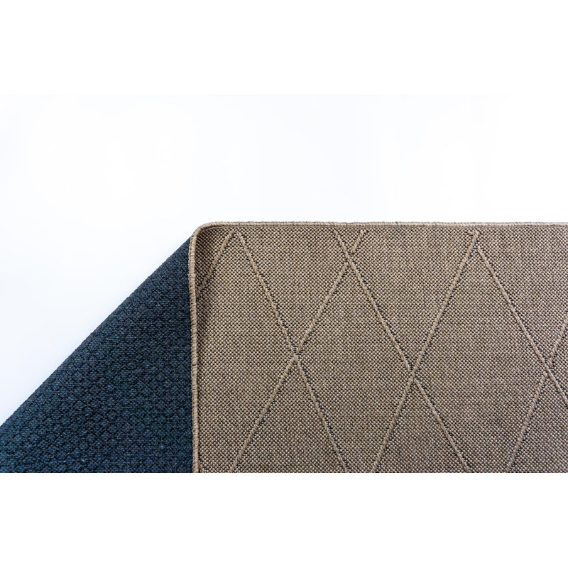 Tapis kilim Mila Mink, Rectangle 4 pi 4 po x 8 pi 3 po