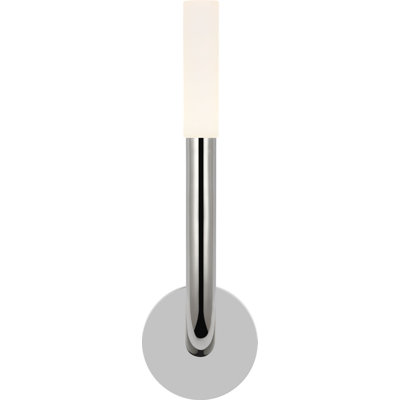 Rousseau Single Sconce with Etched Crystal