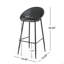 Tabouret de bar Gable (ensemble de 2)-337366991
