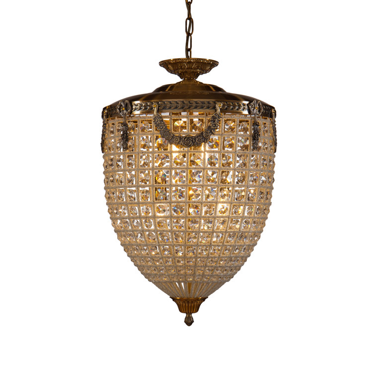 Stringer 4-Light Crystal Chandelier