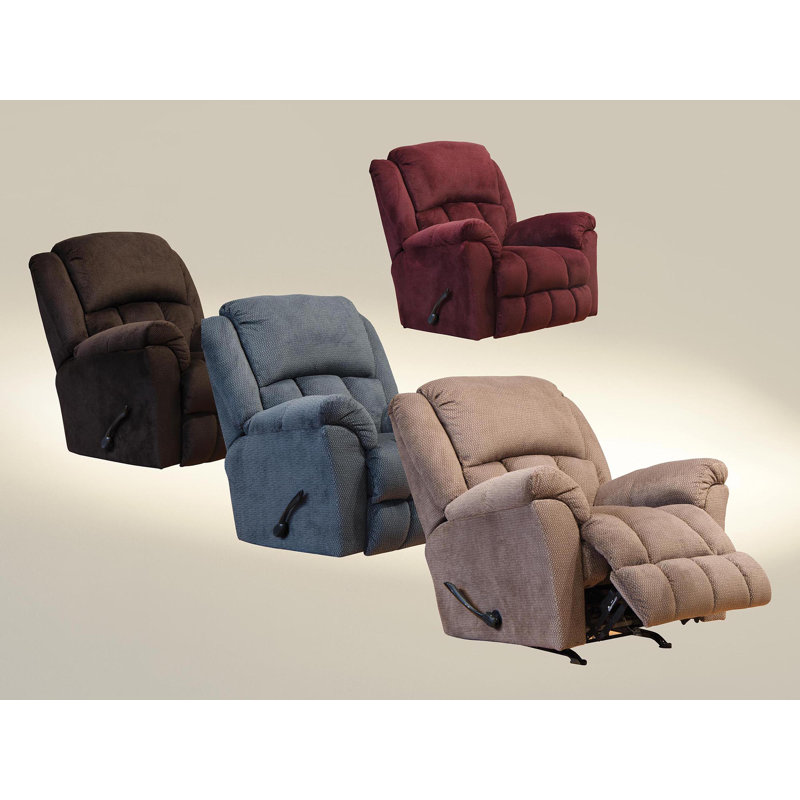Fauteuil de massage chauffant, Mélange de polyester brun