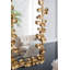 Miroir pleine grandeur avec détails dorés, plancher Miiror