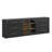 3-Piece Modular Sideboard Cabinet - C+2C - Ebony-1284448626