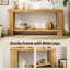 Console 63 "avec tablette de rangement Boho