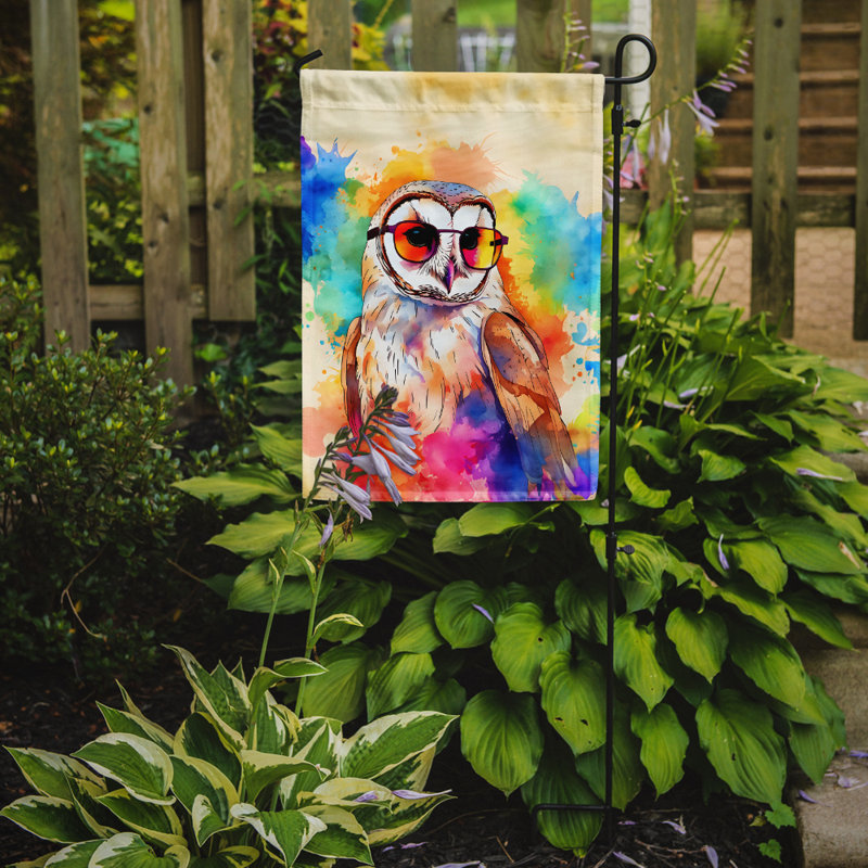 Drapeau de jardin hippie
