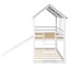 Twin-Over-Twin Bunk Bed With Slide And Integrated Windows For Fun