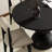 Creative round table set in solid wood-109243305