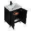 Ensemble de meuble-lavabo simple 24 po Kayden-1081009854