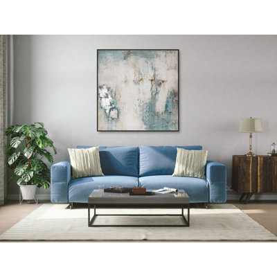 Floater Frame Painting on Canvas
