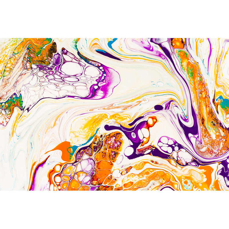 Liquid Flow - Wrapped Canvas Print, 20cm H x 30cm W x 3.8cm D