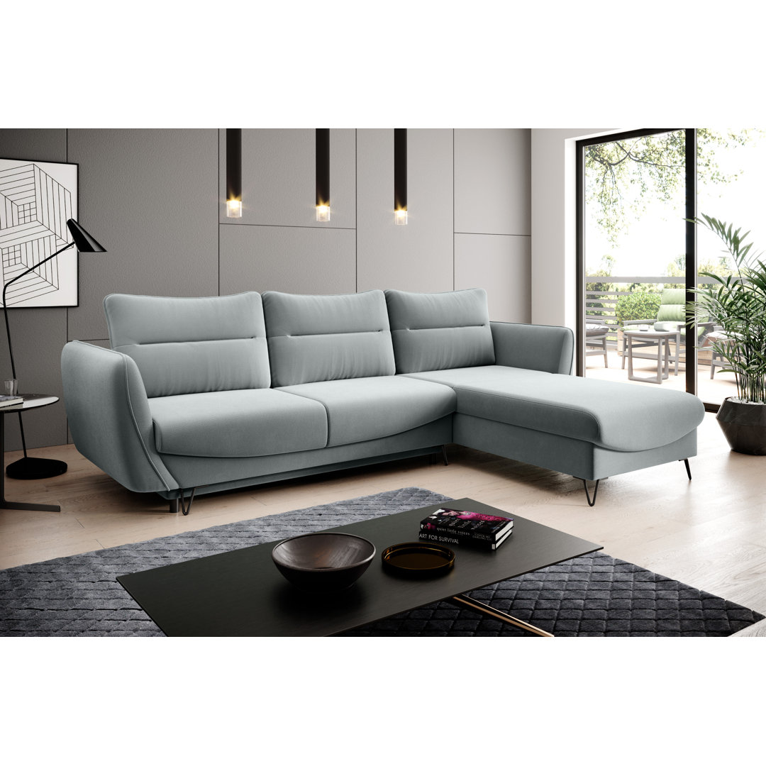 Ecksofa Stottville mit Bettfunktion