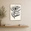 «Ink Flower I Cream» par Sara Zieve Miller - Impression sur toile