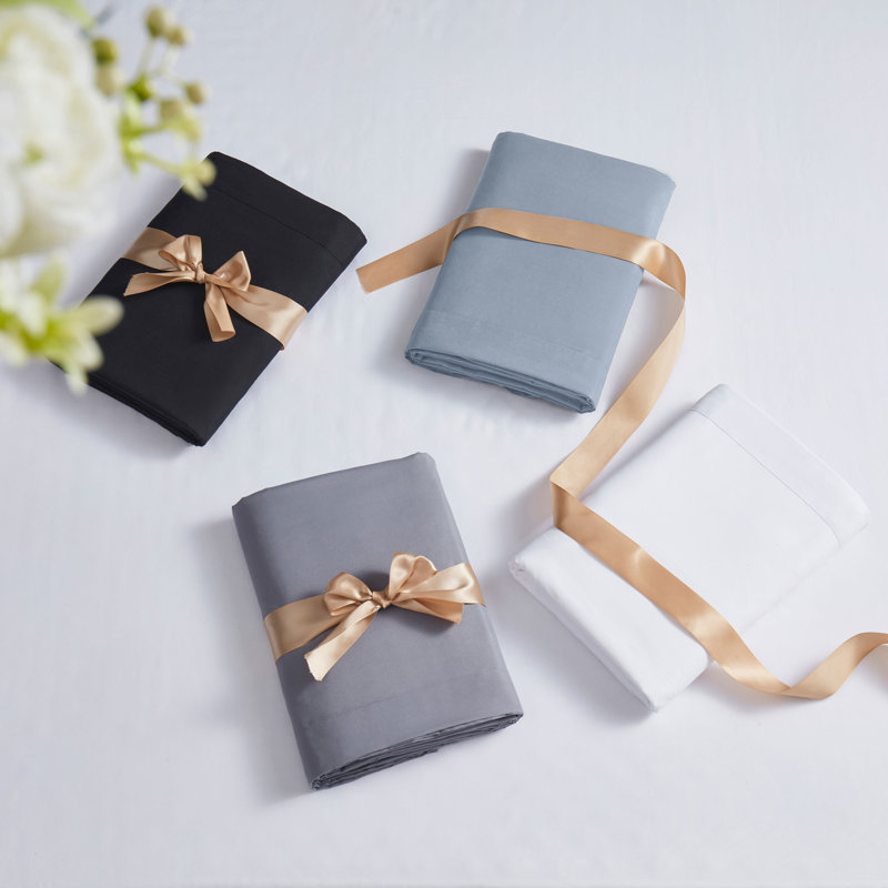 Luxury Collection Classic Smooth Thread Sheet Set, Slate Blue, Split King