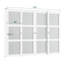 Portes coulissantes doubles en verre givré avec ensemble de quincaillerie d'installation-112954354-125588056