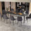 Aeralyn Extendable Metal Base Dining Table-45465188
