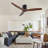 52" 3-Blades Flush Mount Wood Ceiling Fan without Light-1421584459-1421584463