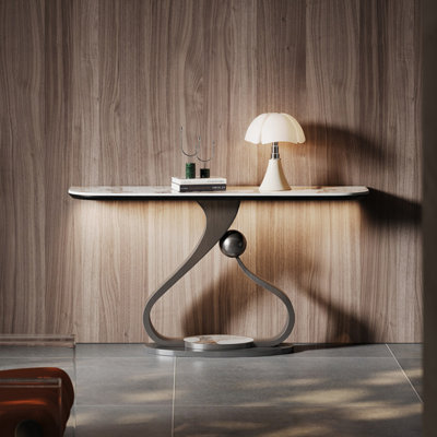 Console en métal de style italien