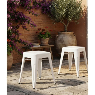 Tabouret en métal Ivanna (ensemble de 2)