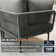 Outdoor Patio Woven Rope Wicker Modular 9 Pieces Sectional Set With Fire Pit Table And Cushions