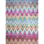 Hand Knotted Chevron Area Rug-540396953