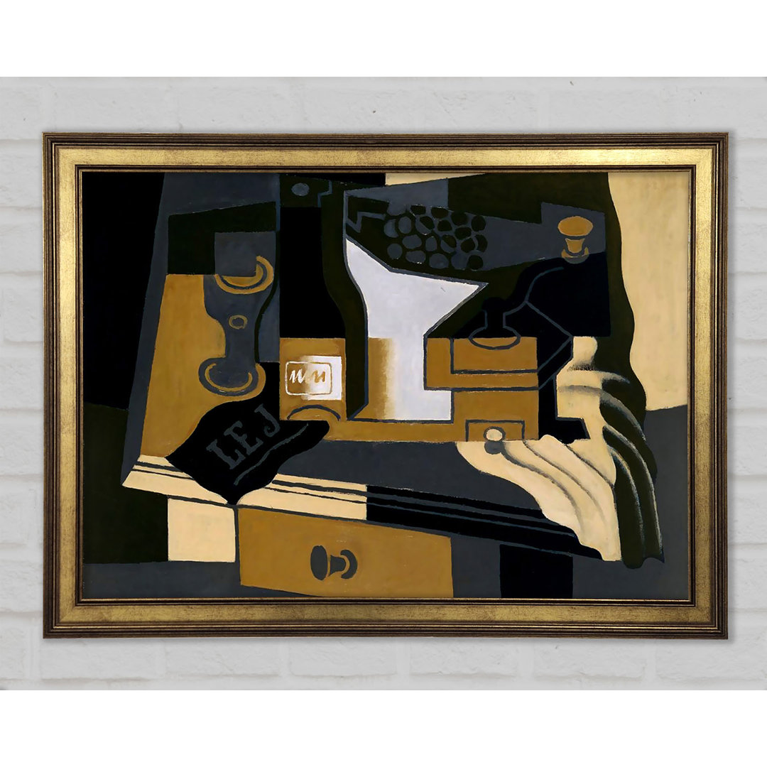 Kaffeemühle von Juan Gris - Einzelne Bilderrahmen Kunstdrucke