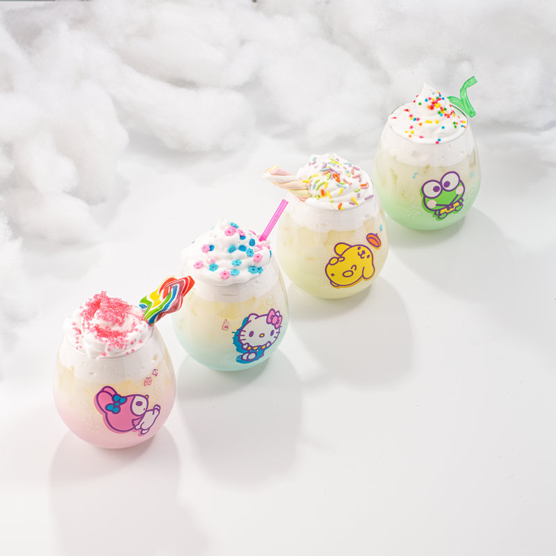 Hello Kitty® and Friends Above the Clouds Stemless Drinking Glasses