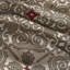 Chambre à coucher - Très grand lit rouge 7 pièces avec broderie et taies d'oreiller-131465206-131465208