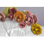 2asst de bouquet de fleurs