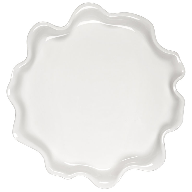 Iris Platter, Cream