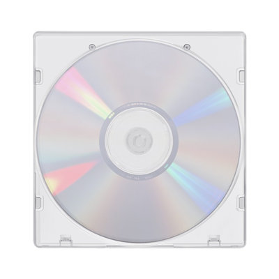 Plastic 5.04'' H CD Case