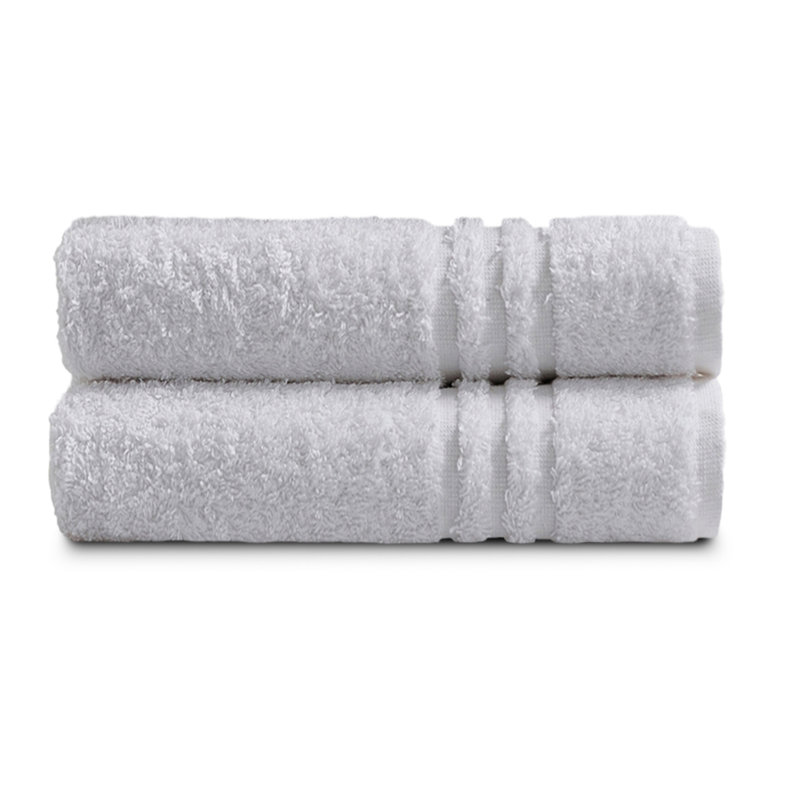 Cotton Body Towel (Set of Two), White