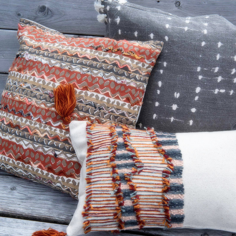 Coussin décoratif en coton 100% Chinn