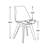 Jonaton 19'' H Faux Leather Upholstered Side Chair