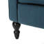 Fauteuil inclinable capitonné en tissu-955309006
