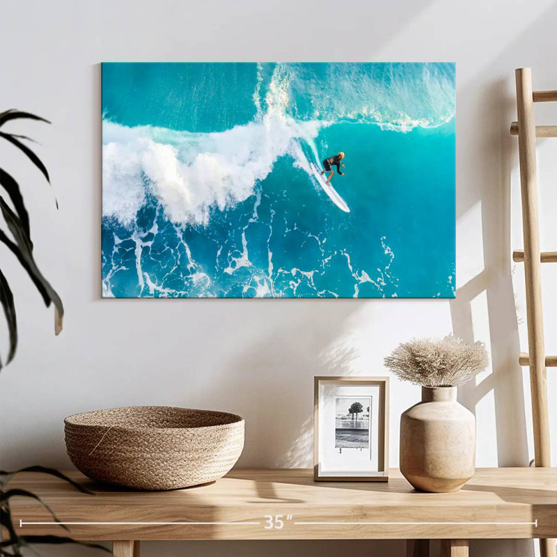 Senne Crest Wave Surfing, 16" H x 24" W