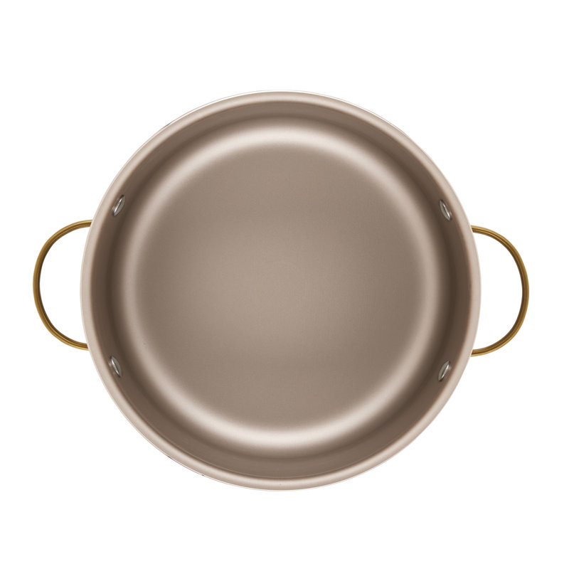 Champagne Aluminum Nonstick 5.5 Quart Dutch Oven with Lid