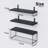 Cantura 3 Piece Metal Floating Shelf-2119710329