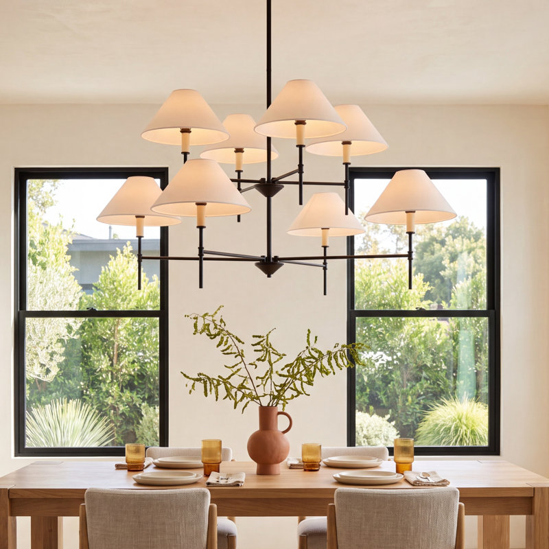 Alessandra Iron 8-Light Chandelier