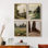 «Vintage Landscape CCXL III», ensemble de 4 encadrés