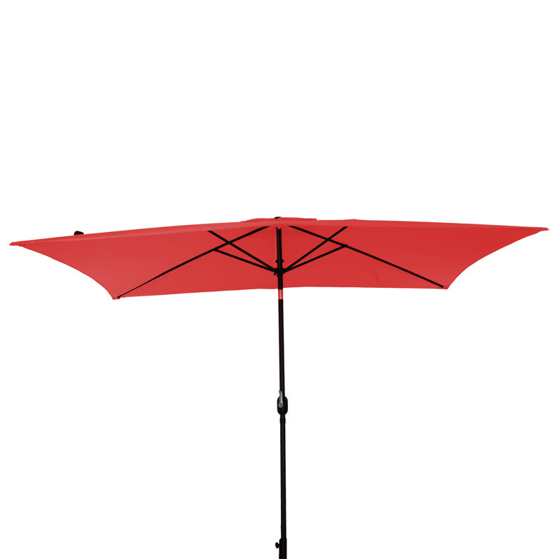 Parasol de marché Birdwell, Rouge