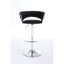 2 tabourets de bar, base en métal avec hauteur réglable, siège en velours, conception simple pour diverses utilisations - noir pour 2 + pieds, repose-pieds, n'importe quel endroit-43579961