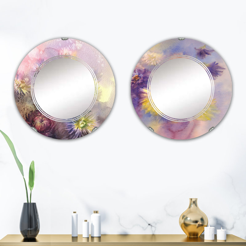 Ensemble de 2 miroirs sans cadre