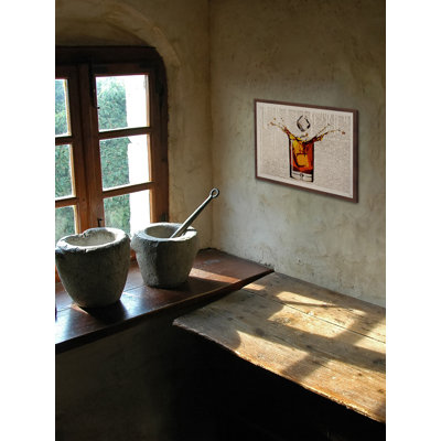 «Liquor Splash» par Eyre Tarney - impression encadrée
