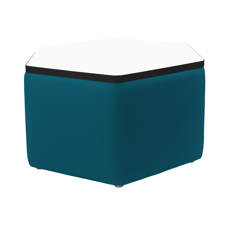 Table de repose-pieds hexagonale Pro Series, Sarcelle