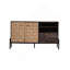 Buffet Mid-Century moderne avec 2 portes et 2 tiroirs pour le salon / salle à manger