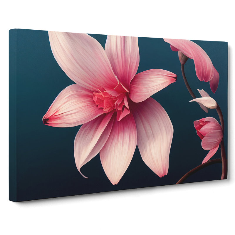 Stunning Flower - Wrapped Canvas